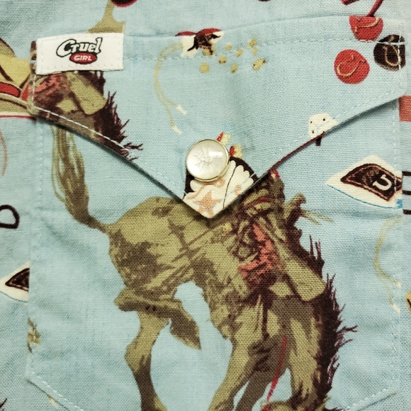 🐎Cutest Retro Rodeo Top Ever🐎 - Picture 5 of 7